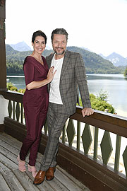 Hardy Krüger Jr. mit Frau Alice  im Ameron Neuschwanstein Alpsee Resort & Spa in Hohenschwangau am 20.07.2020 Foto: BrauerPhotos / S.Brauer  